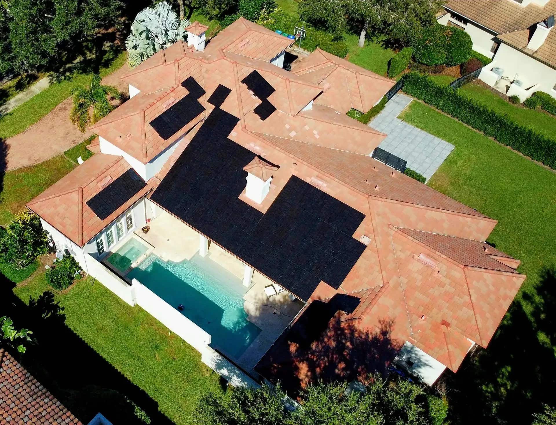 Home with a rooftop solar system installed by Spectrum Solar